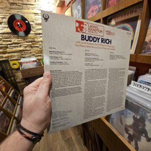 Alternative view of Buddy Rich With Lionel Hampton, Barry Kiener, Tom Warrington, Paul Moen, Steve Marcus, Gary Pribek And Candido – Lionel Hampton Presents: Buddy Rich