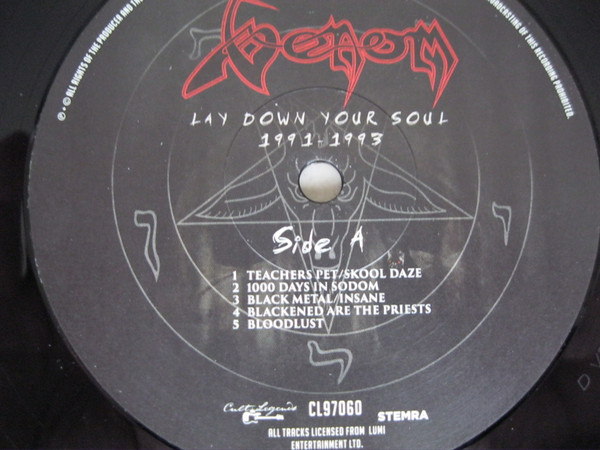 Venom – Lay Down Your Soul 1991 - 1993 - Image 3