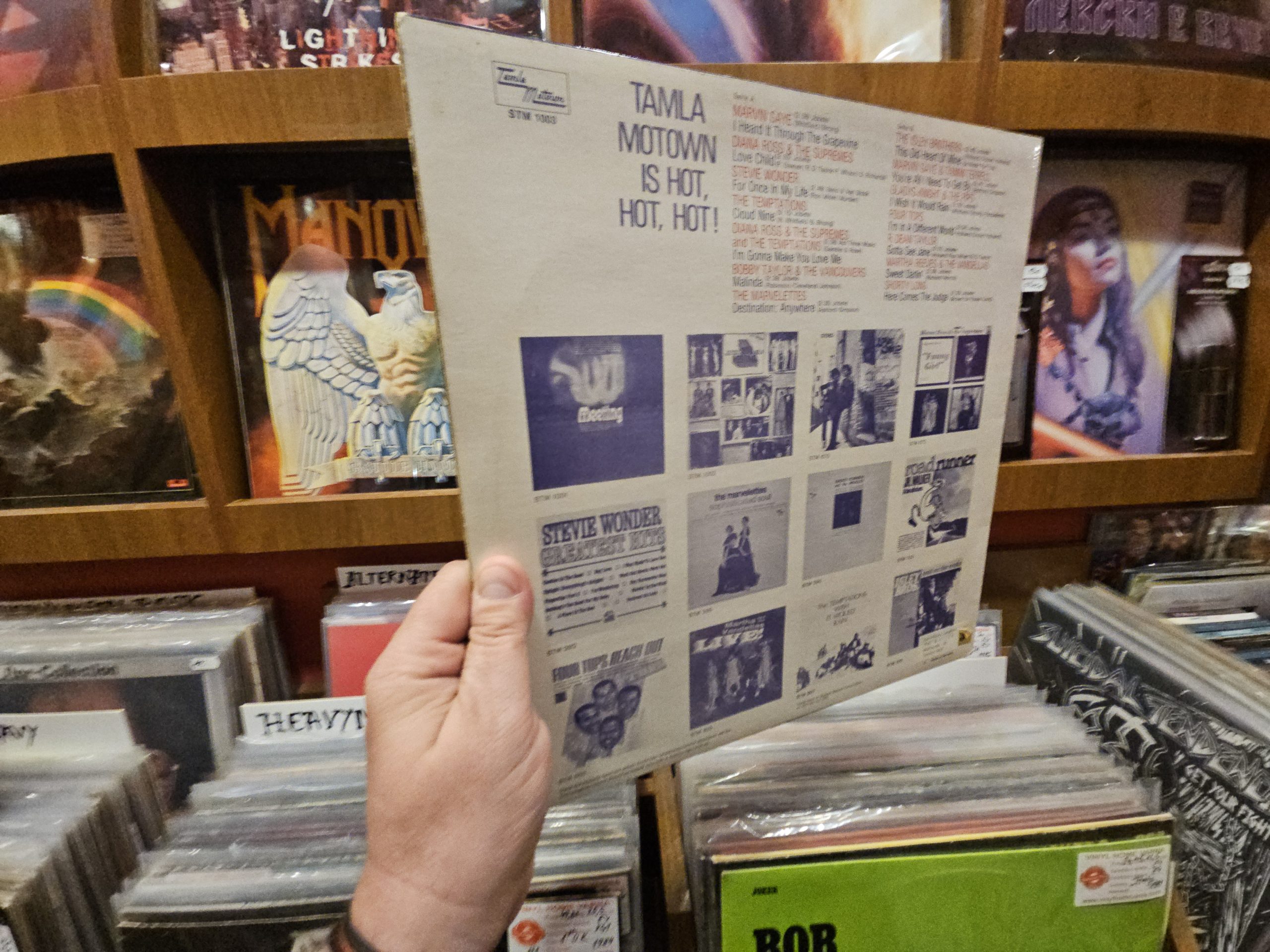 Various – Tamla Motown Is Hot, Hot, Hot! - Image 2