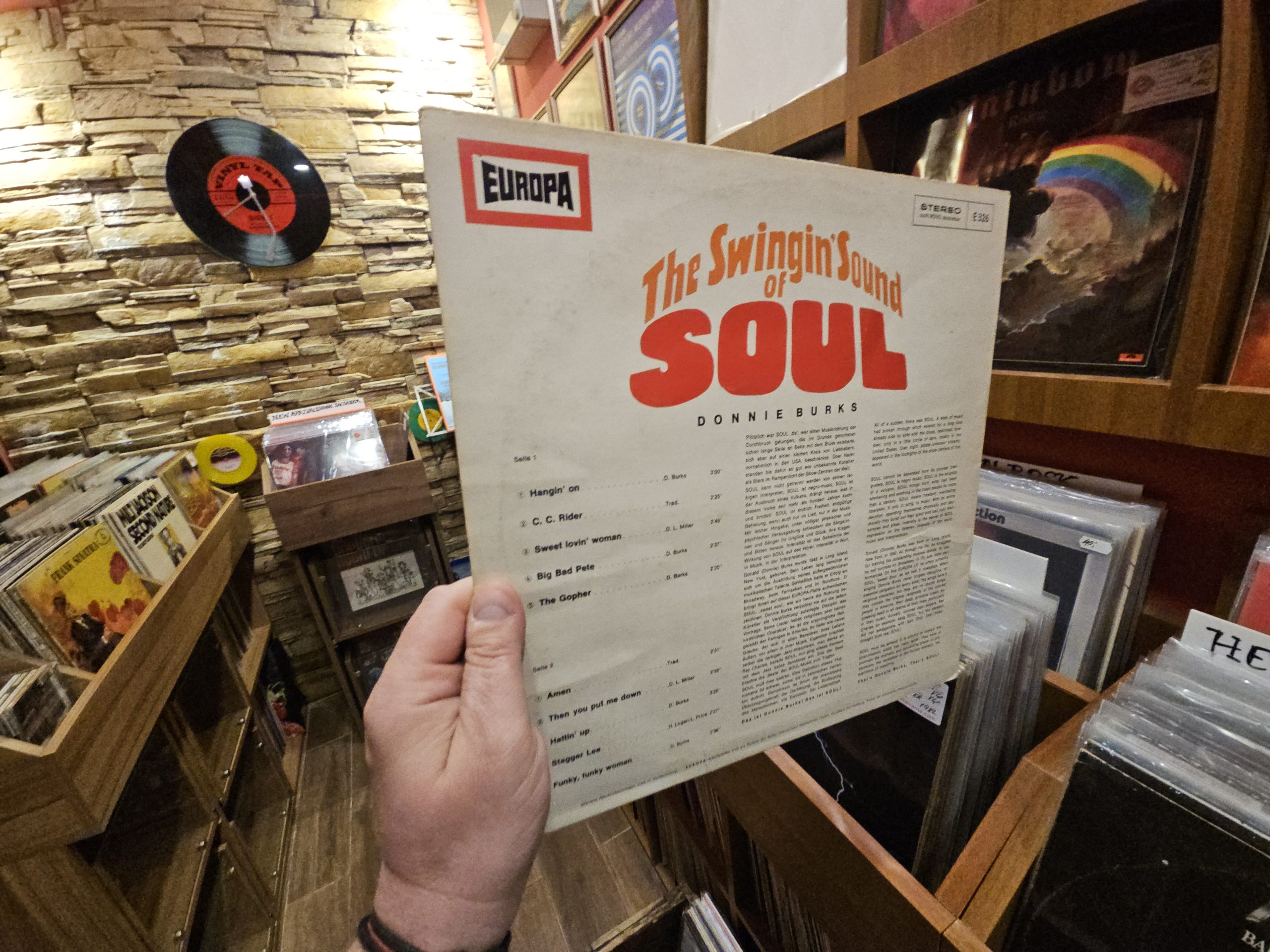 Donnie Burks – The Swingin' Sound Of Soul - Image 2
