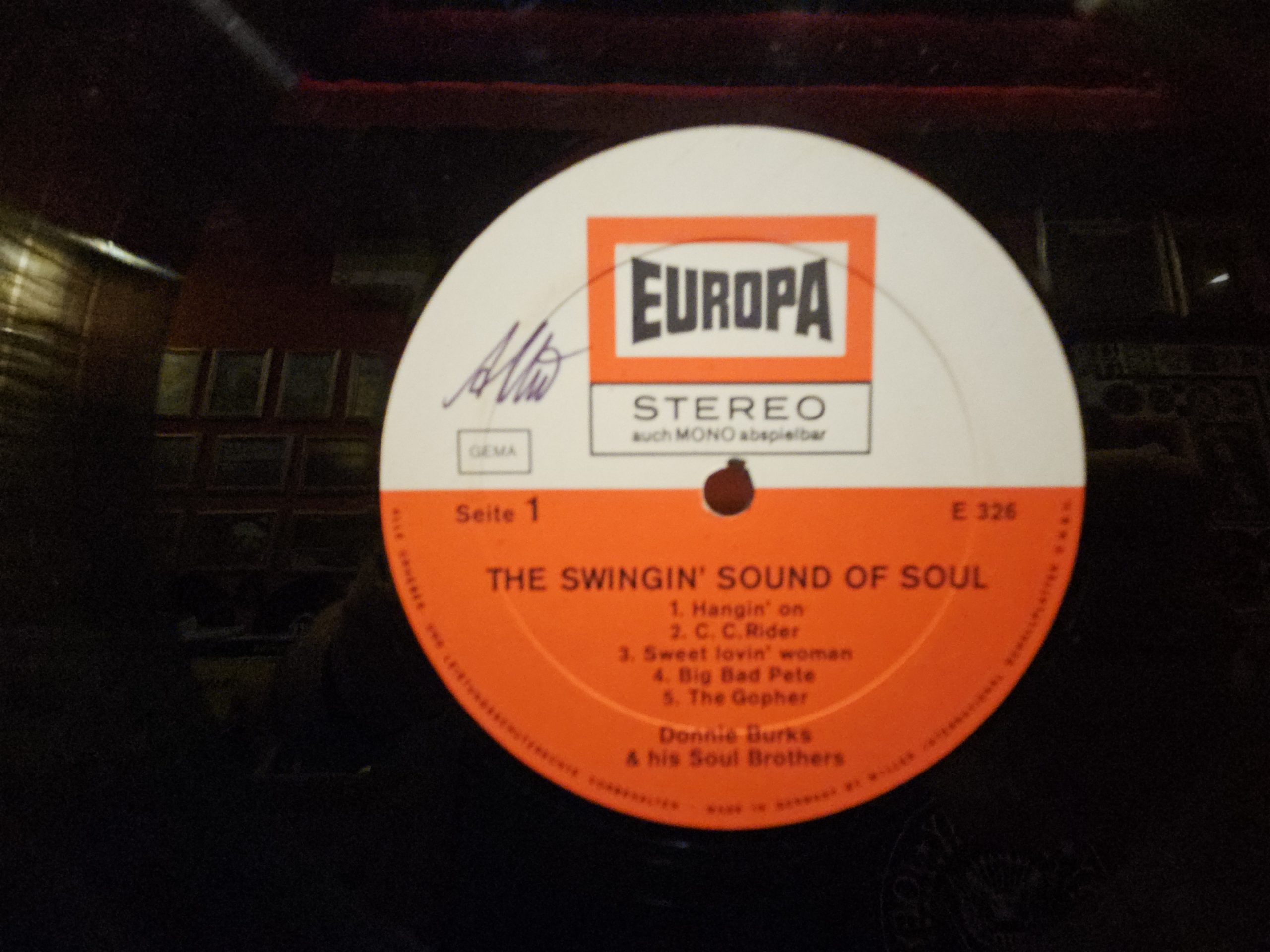 Donnie Burks – The Swingin' Sound Of Soul - Image 4