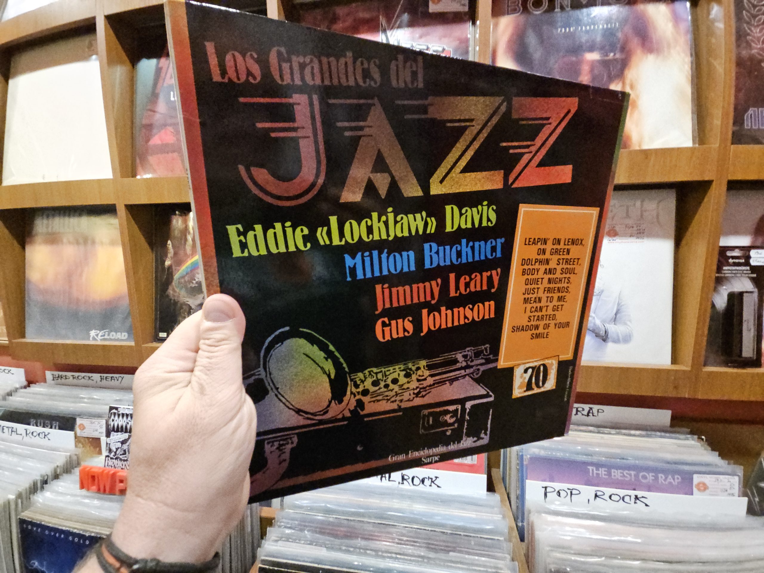 Eddie "Lockjaw" Davis, Milton Buckner, Jimmy Leary, Gus Johnson – Los Grandes Del Jazz 70