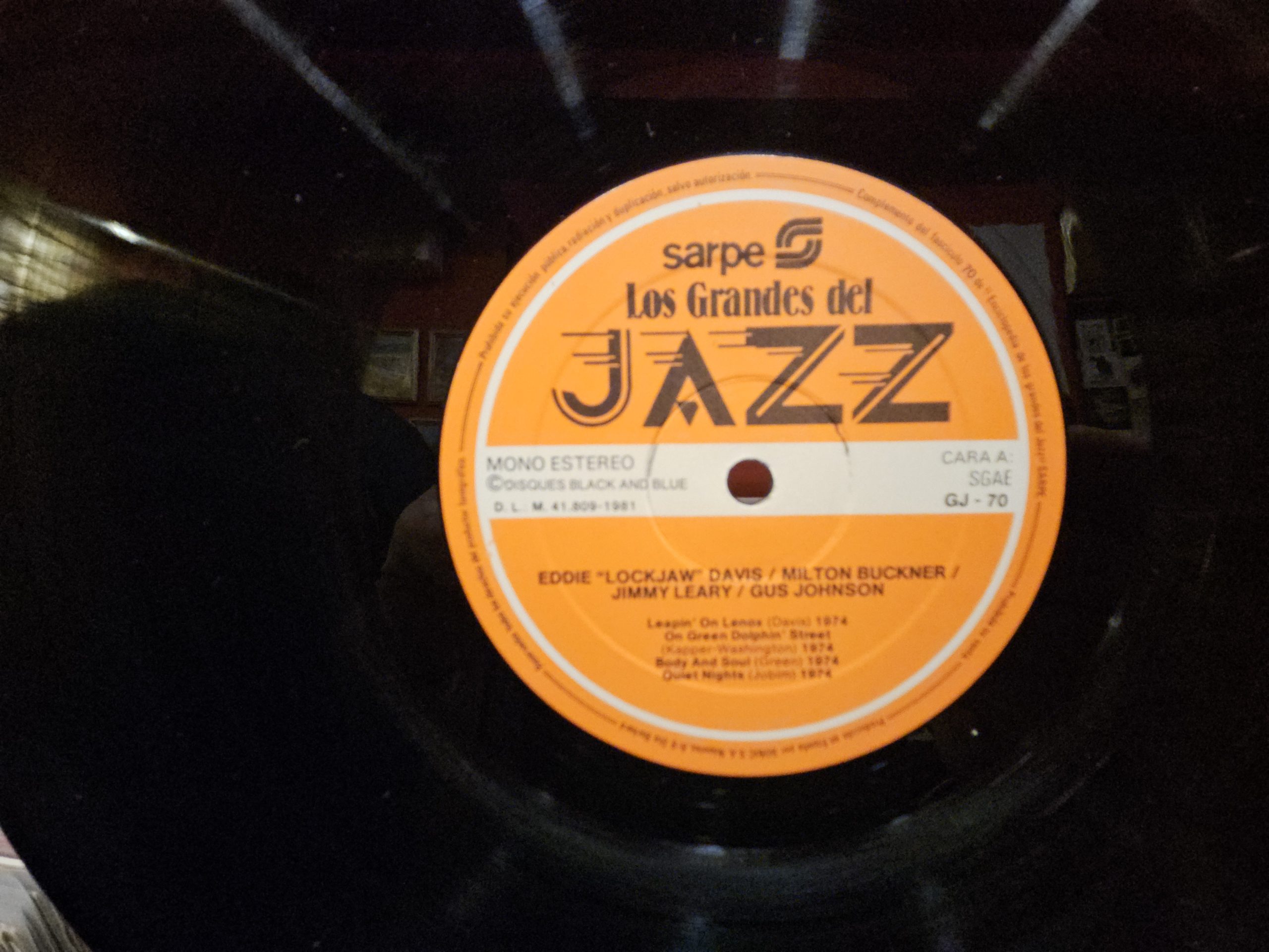 Eddie "Lockjaw" Davis, Milton Buckner, Jimmy Leary, Gus Johnson – Los Grandes Del Jazz 70 - Image 4