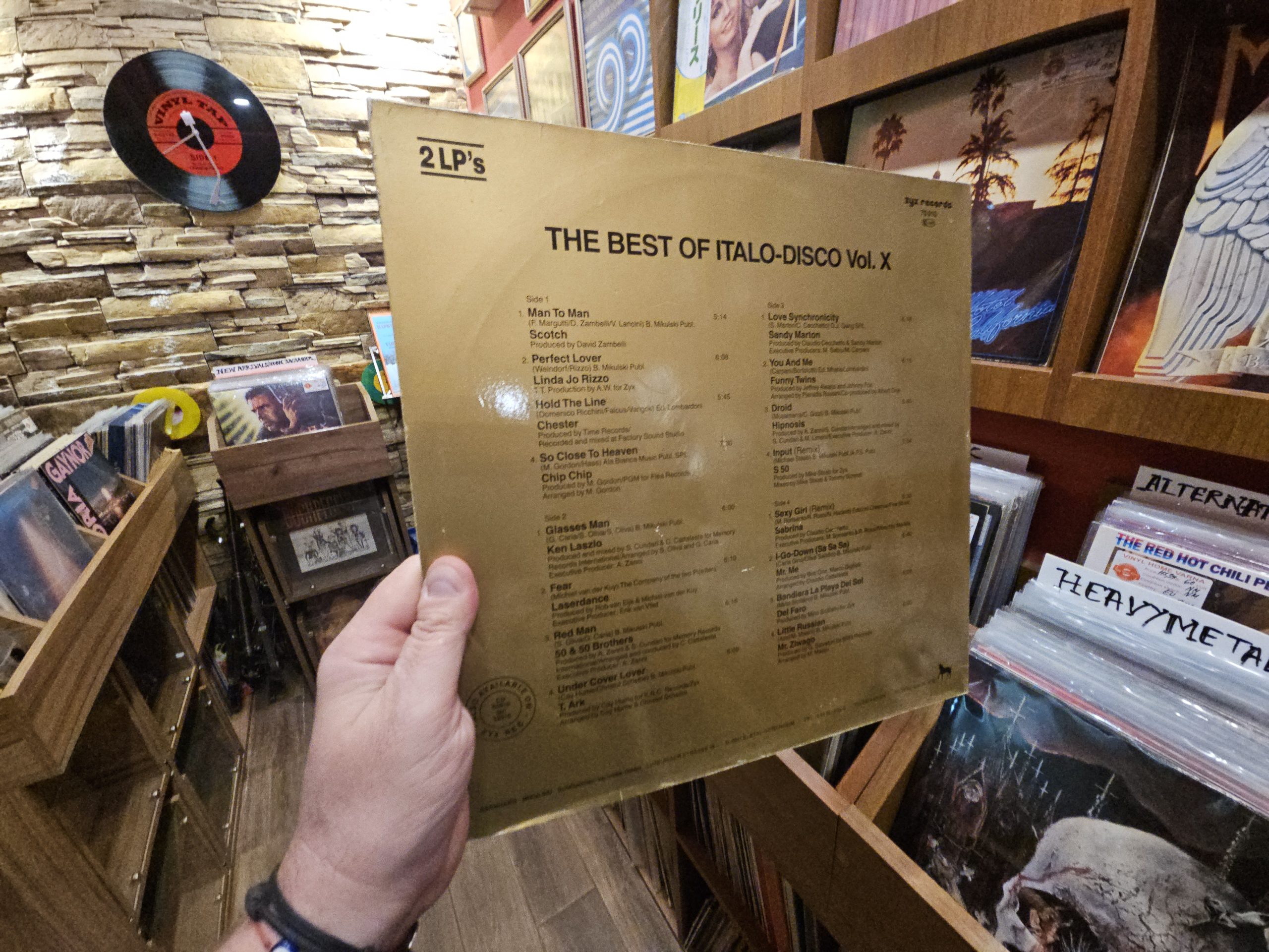Various Artists – The Best Of Italo-Disco Vol. 10 - Image 2