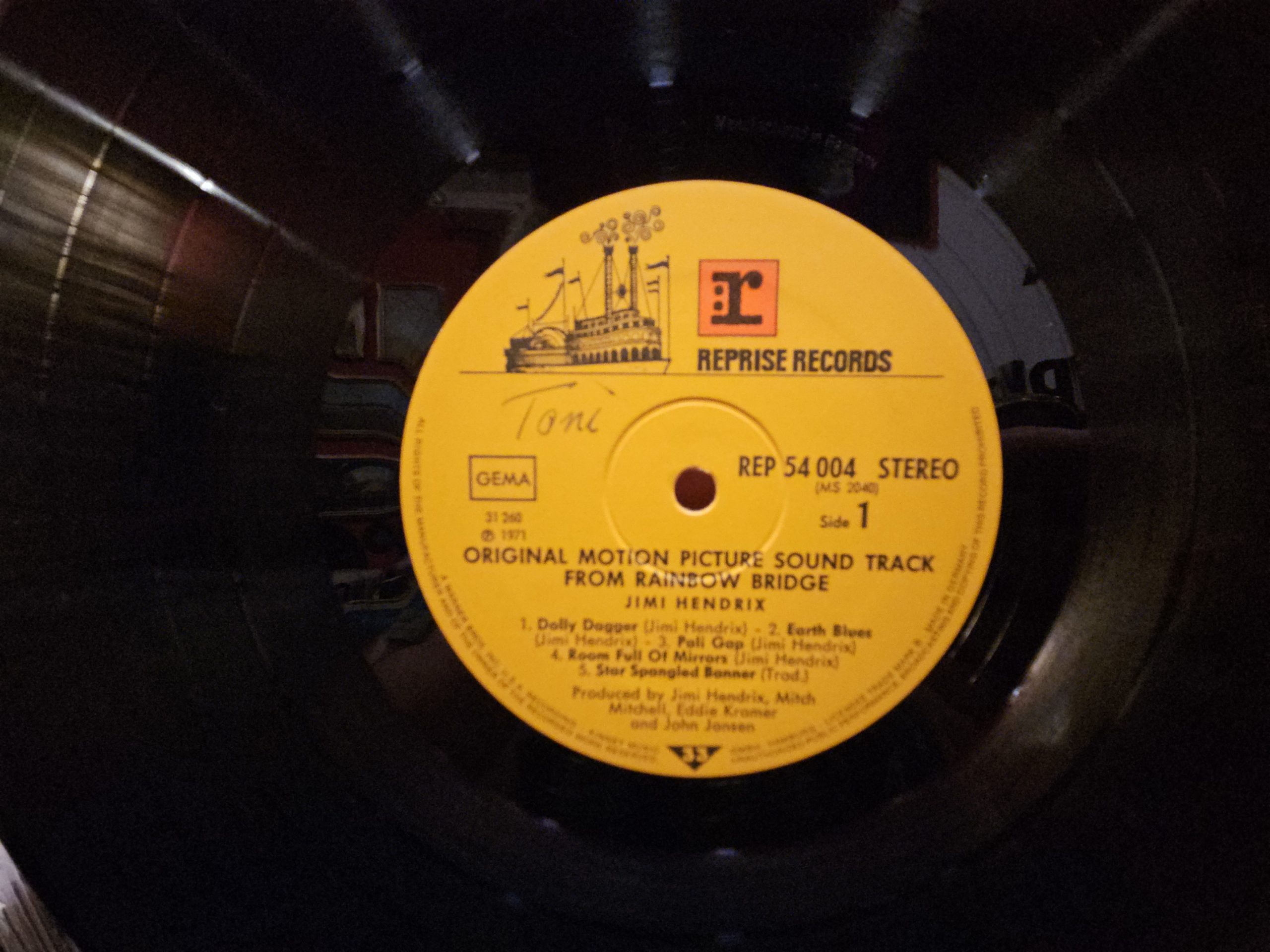 Jimi Hendrix – Rainbow Bridge - Original Motion Picture Sound Track - Image 5