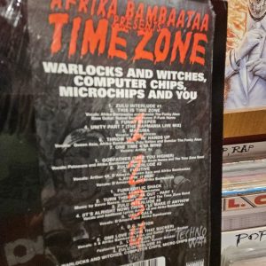 Alternative view of Afrika Bambaataa Presents Time Zone – Warlocks And Witches, Computer Chips, Microchips And You