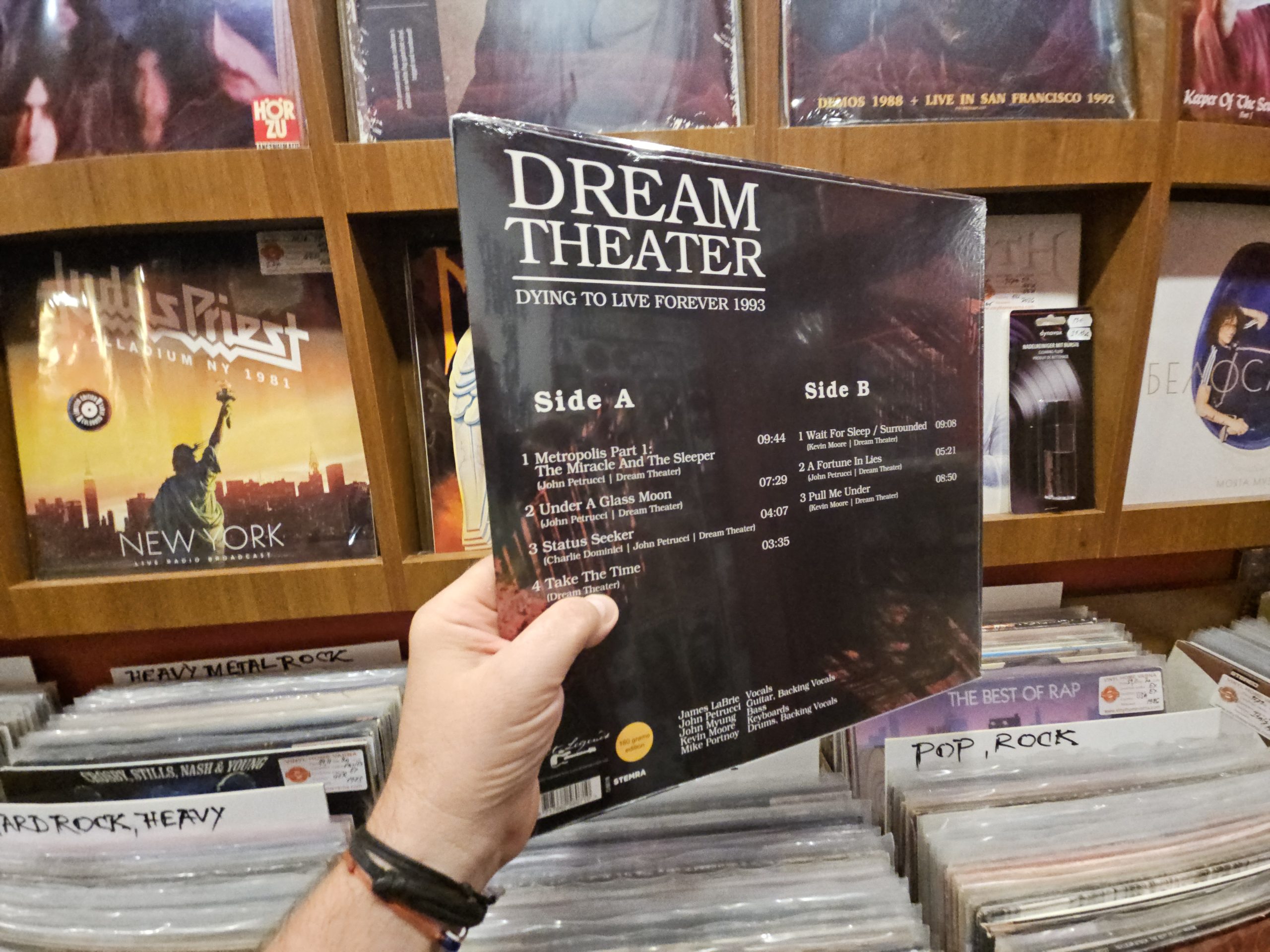 Dream Theater – Dying To Live Forever 1993 - Image 2