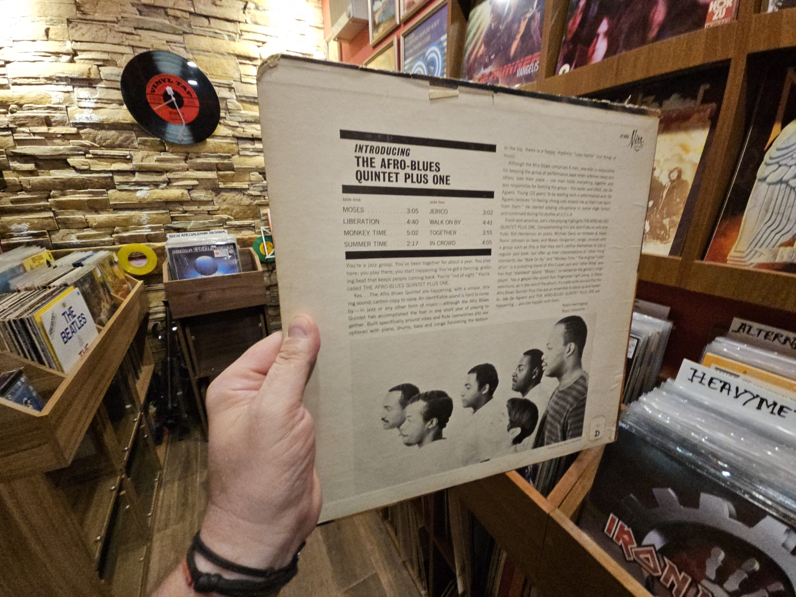 The Afro Blues Quintet Plus One – Introducing - Image 2