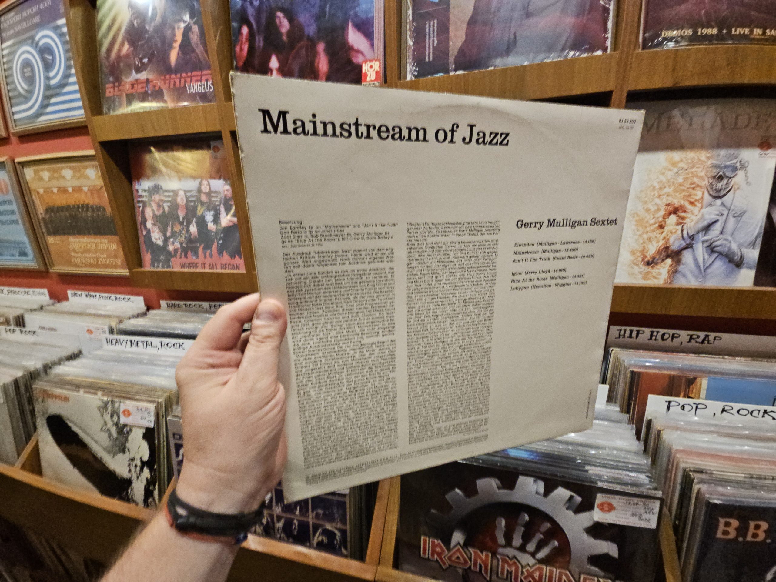 Gerry Mulligan Sextet – Mainstream Of Jazz - Image 2