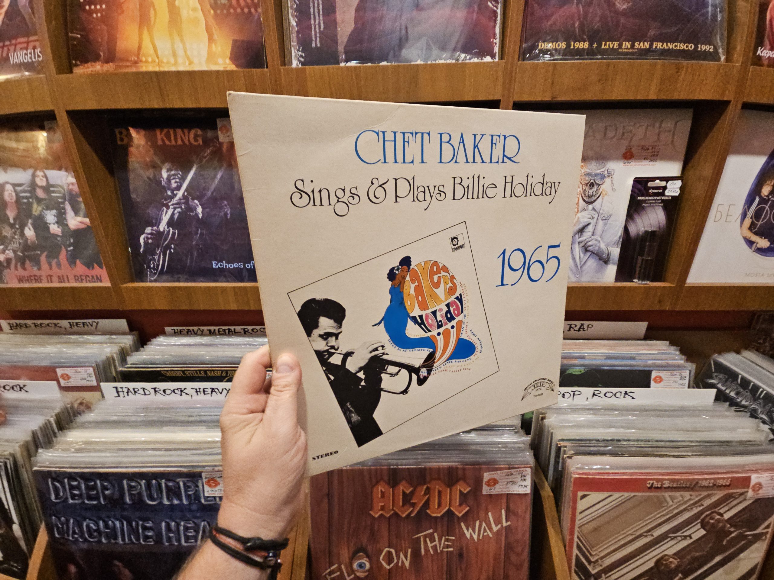Chet Baker – Baker's Holiday: Chet Baker Sings & Plays Billie Holiday 1965