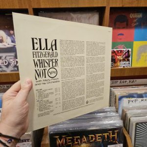 Alternative view of Ella Fitzgerald With Marty Paich And His Orchestra – Whisper Not