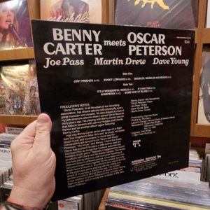 Alternative view of Benny Carter Meets Oscar Peterson – Benny Carter Meets Oscar Peterson