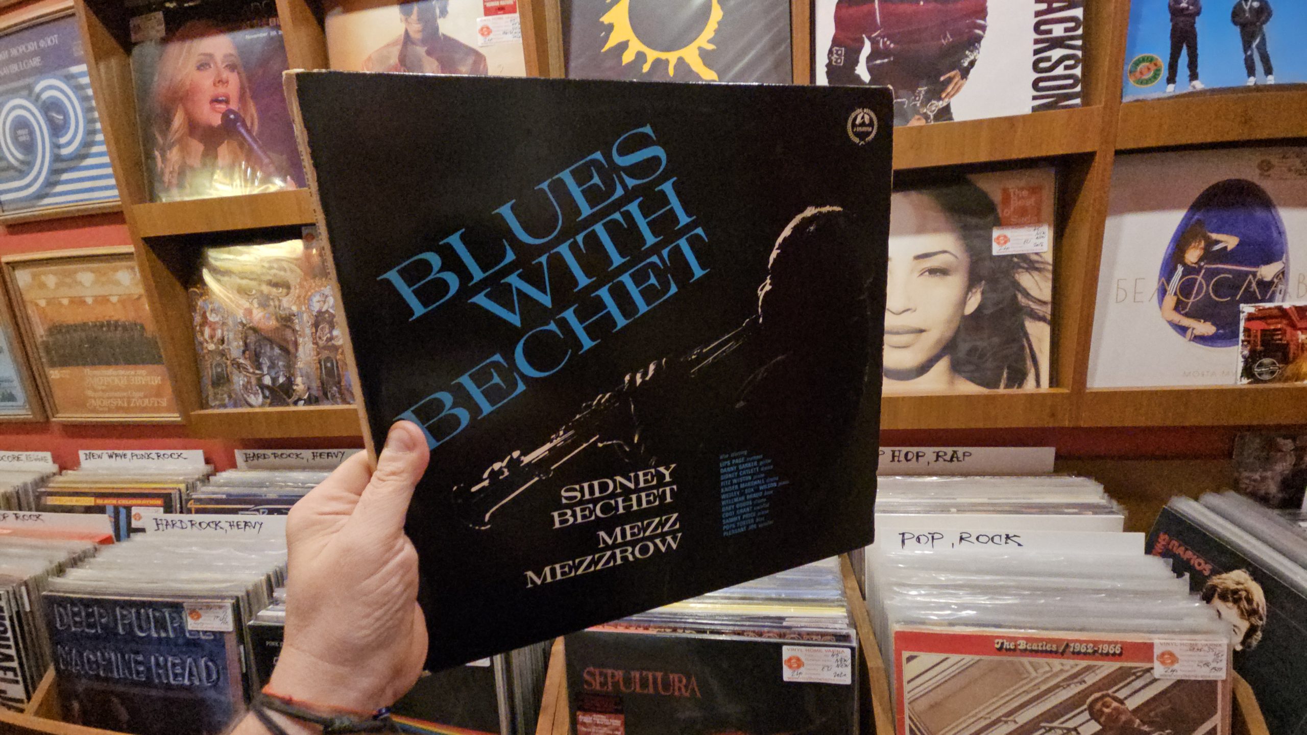Sidney Bechet, Mezz Mezzrow – Blues With Bechet