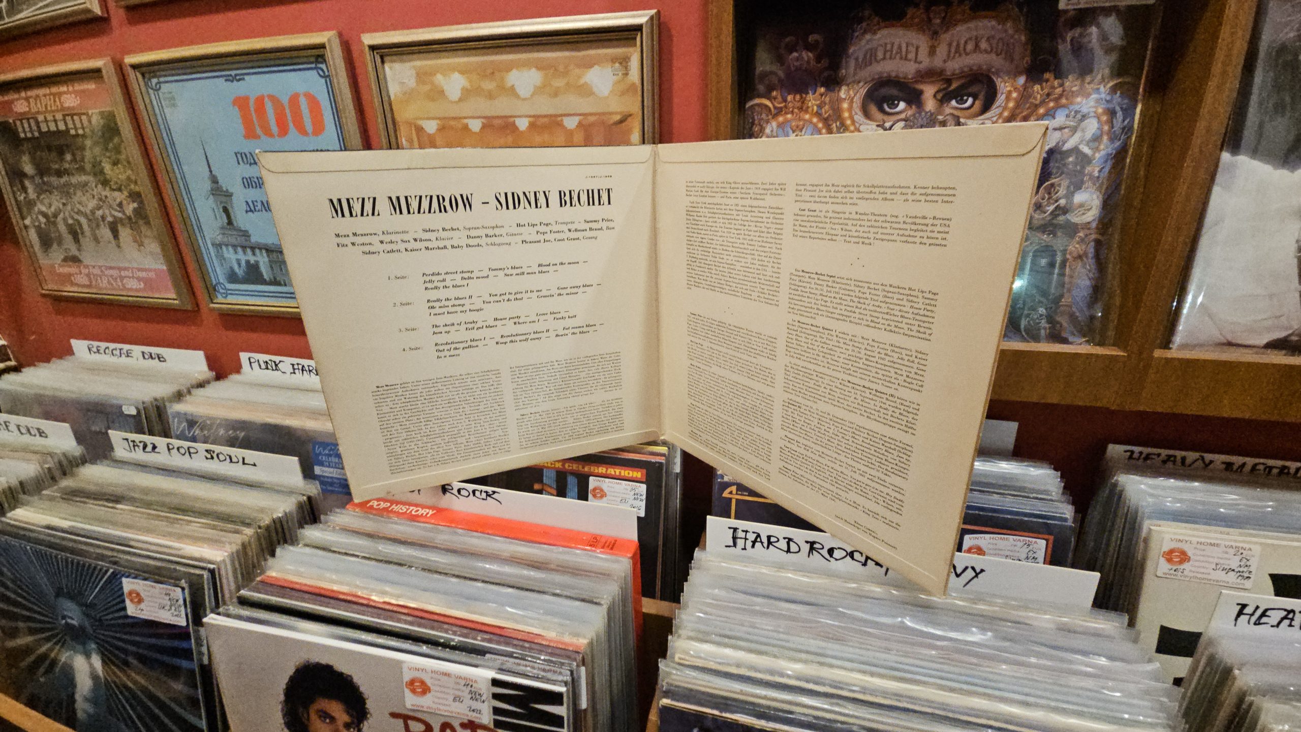 Sidney Bechet, Mezz Mezzrow – Blues With Bechet - Image 2
