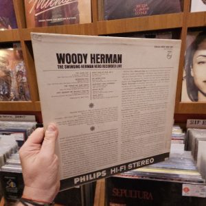 Alternative view of Woody Herman – The Swinging Herman Herd Recorded Live