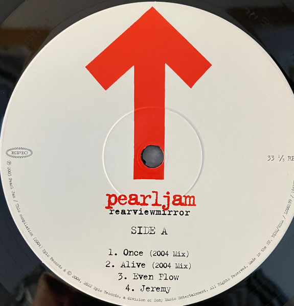 Pearl Jam – Rearviewmirror (Greatest Hits 1991-2003: Volume 1) - Image 3