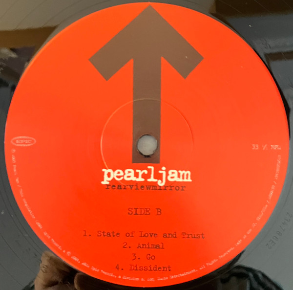 Pearl Jam – Rearviewmirror (Greatest Hits 1991-2003: Volume 1) - Image 6