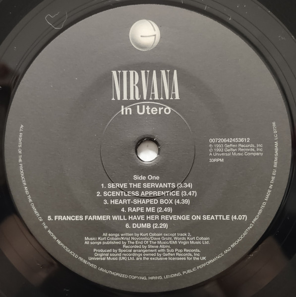 Nirvana – In Utero - Image 3