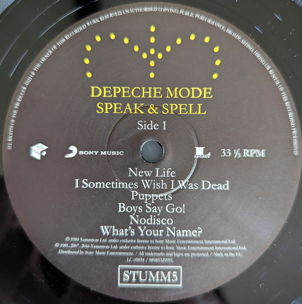 Depeche Mode – Speak & Spell - Image 4