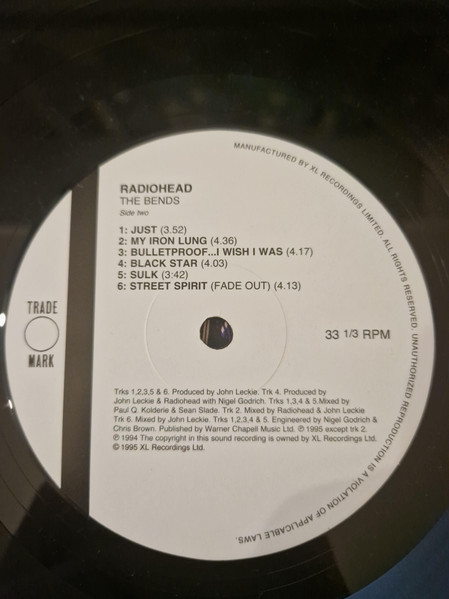 Radiohead – The Bends - Image 3