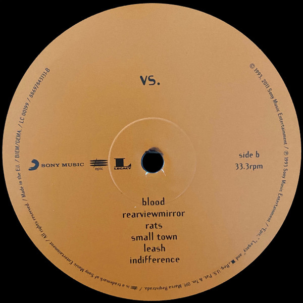 Pearl Jam – Vs. - Image 4