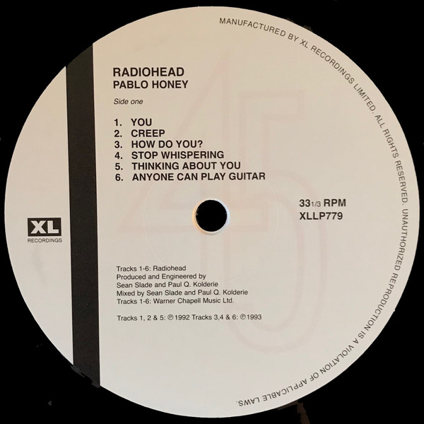 Radiohead – Pablo Honey - Image 4