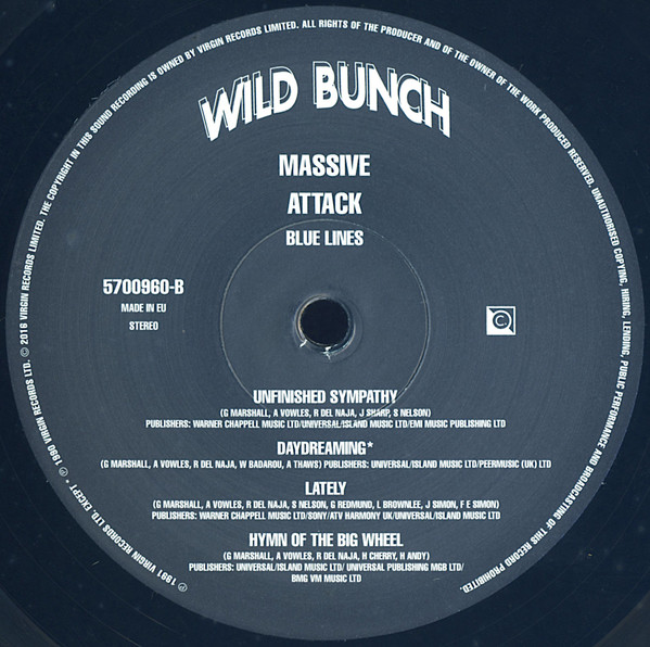 Massive Attack – Blue Lines - Image 3