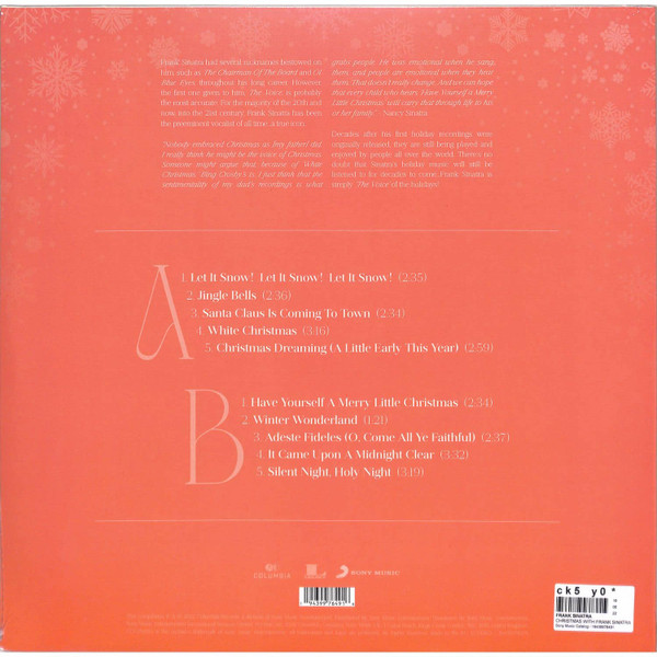 Frank Sinatra – Christmas With Frank Sinatra - Image 4