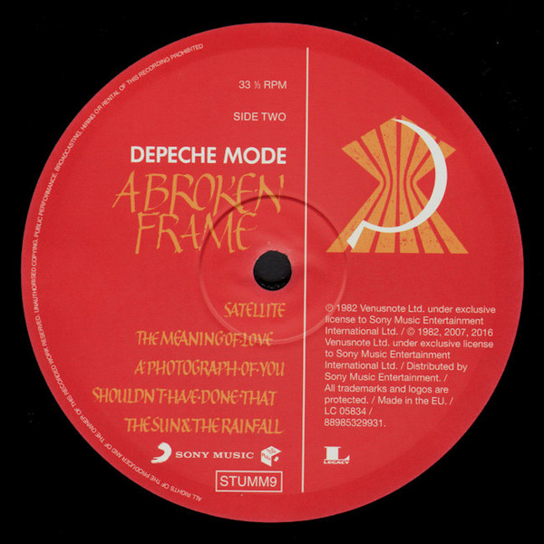 Depeche Mode – A Broken Frame - Image 7